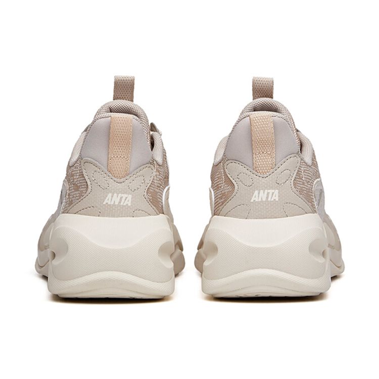 Anta Lifestyle Series Tide Worship 2.0 Удобные нескользящие износостойкие низкие повседневные туфли мужские кроссовки Mud-Gray 112138840-3