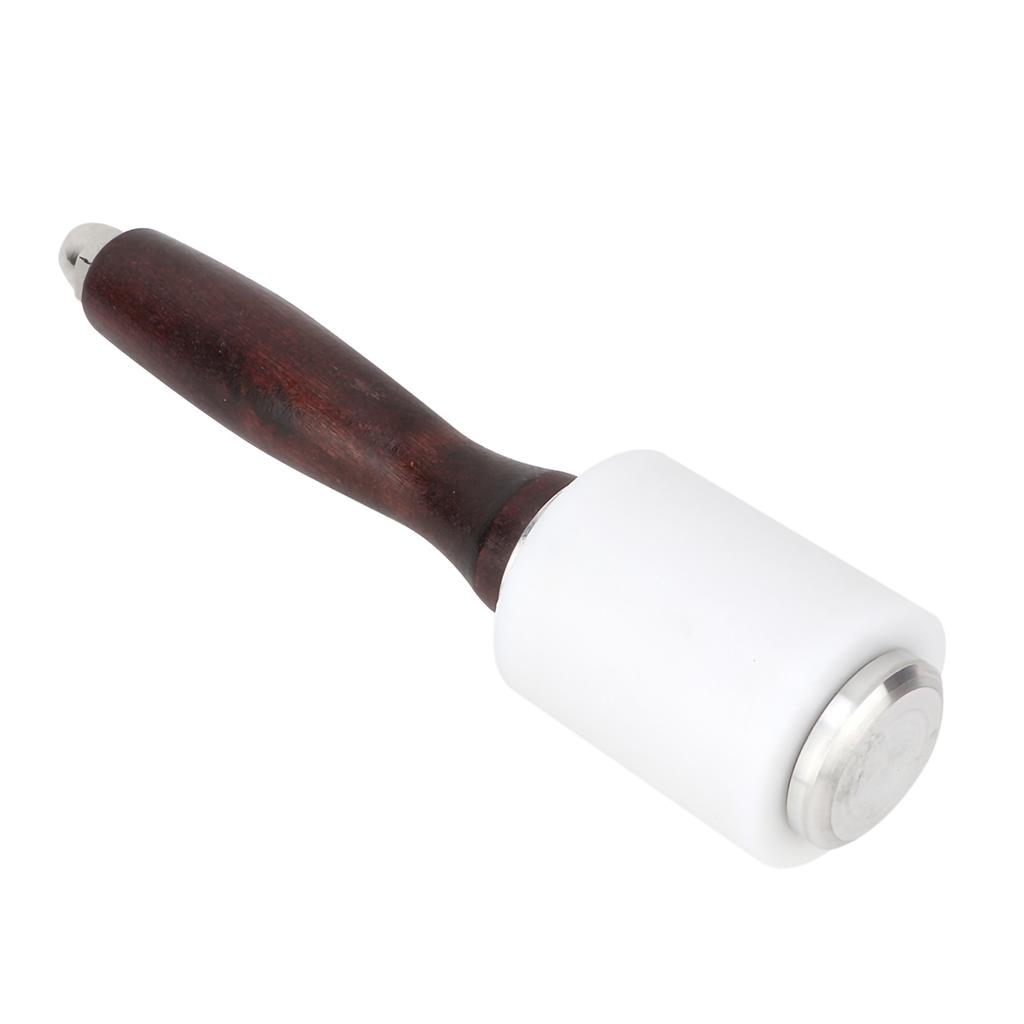 Leather Nylon Carving Hammer Leathercraft Punching Hammer for Leather Treatment