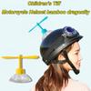 Motorcycle Children's Helmet Decoration Bamboo Dragonfly Helmet Fan Helmet Decoration Accessories