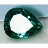 Natural Bluish Green Sapphire Loose Gemstone Pear 20-25 ct September Birthstone for Gem Collections