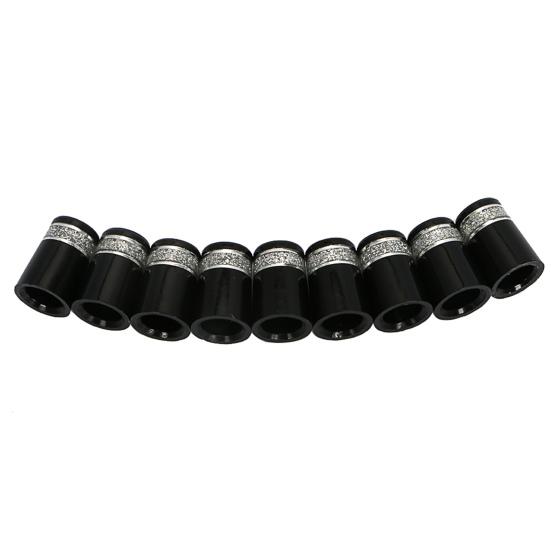 10 шт. Прочные легкие компактные гольф-наконечники с блестящим дизайном для спортивных железных клюшек для гольфа