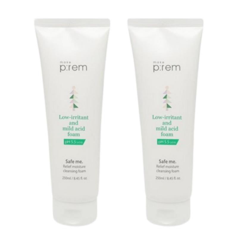 Пенка для умывания Prem Safe Me Relief Moisture Cleansing Foam, 250 мл, 2 шт.