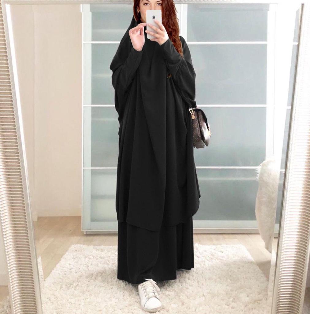 Новый комплект платья-свинга однотонного цвета 2022