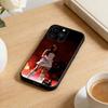 S-Singer Young M-Miko Phone Case For iPhone17,16,15,14,13,12 Plus,Max Soft Silicone Black Cover