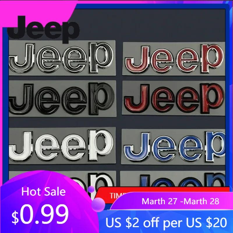 Для Jeep Металлическая Наклейка-значок на капот и багажник, стиль автомобиля для JEEP Wrangler Grand Cherokee Compass Renegade Patriot Rubicon Li