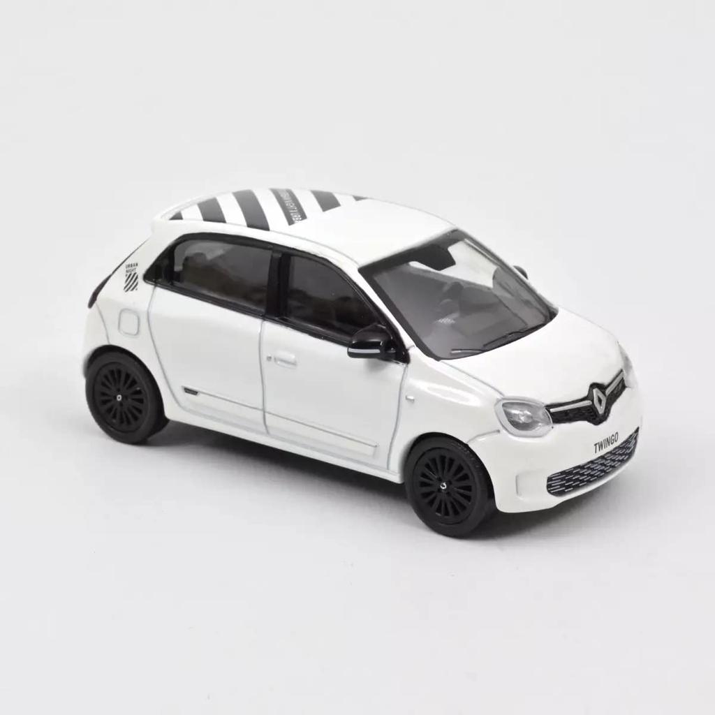 NOREV Renault Twingo Miniature Car 1/43 Renault TWINGO URBAN NIGHT 2021 (White)