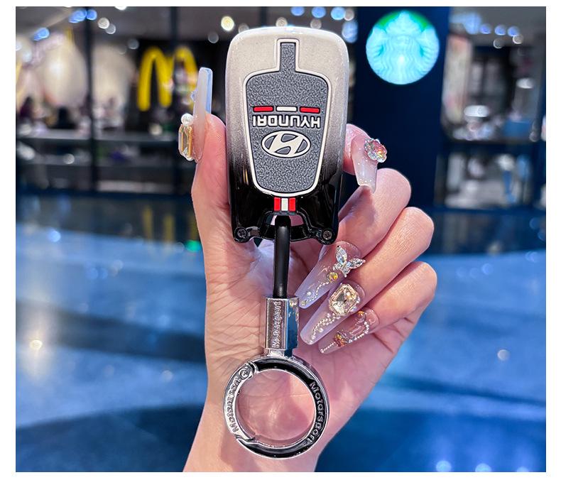 Чехол для ключа Tucson L 2023 для моделей Luxury и Elite (2021-2023 гг.)