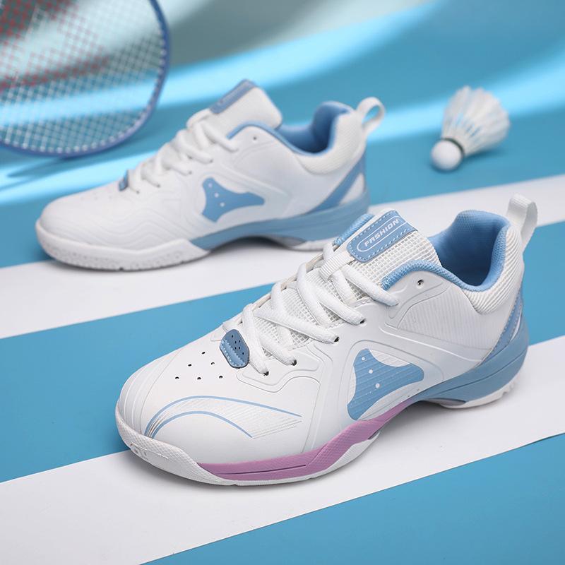 Badminton shoes women's wear-resistant and non-slip sports shoes breathable mesh youth competition training shoes