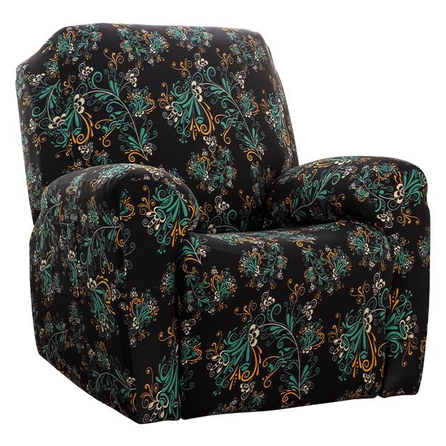 New Printed Recliner Sofa Cover Recliner Slipcover For Living Room Reclining Chair Cover Protection Lazy Boy Armchair Cover