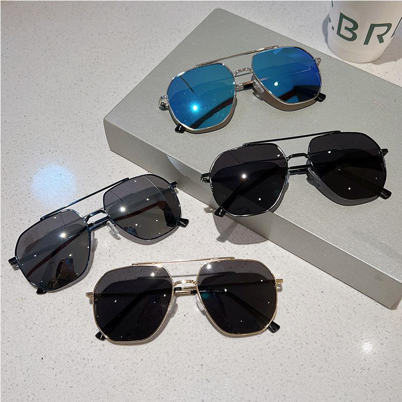 Sunglasses, Large Frame, Simple, Fashionable, Handsome, Radiation-Proof, Polarized Sunglasses For Outdoor Drivers