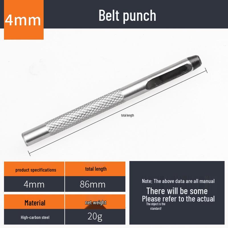 Прямой удар: Компактный ручной инструмент для пробивания отверстий из кожи и липы для ремней и ремешков для часов