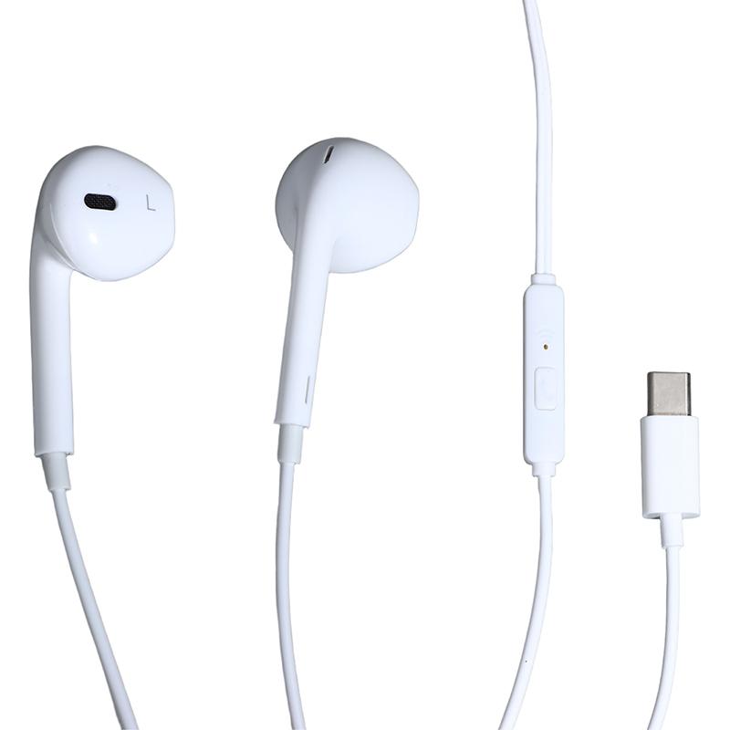 Проводные наушники Type-C Hi-Fi Стереозвук Встроенный микрофон Проводные наушники для офисных звонков Бега Android Телефонов