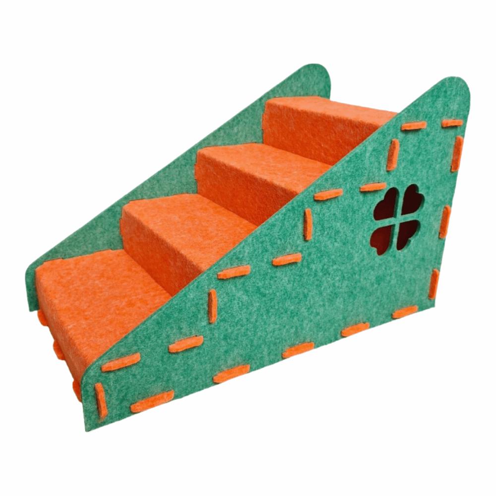 Non-Slip Cat Steps Durable Pet Ramp Scratching Post Pet Stairs Bedside