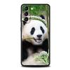 Чехол для телефона с пандой для Samsung Galaxy S25 Edge S24 S23 S22 Ultra S20 S21 FE 5G S10 S9 Plus S10E Мягкий чехол