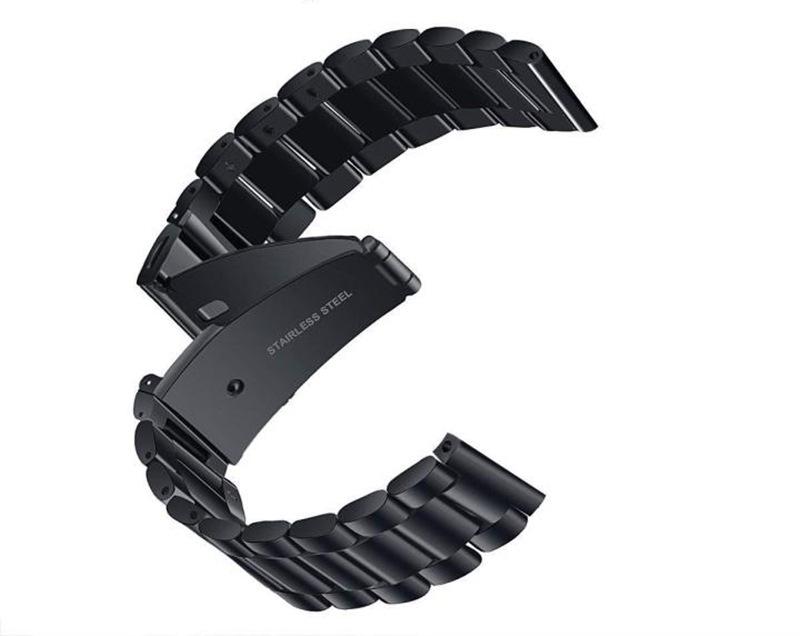 Универсальный трехкомпонентный ремешок из нержавеющей стали для часов Huawei и Samsung Galaxy 42 мм/46 мм