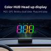Автомобильный HUD Head Up Display Plug & Play M2S GPS Спидометр Спидометр на лобовое стекло Проектор HUD Универсальные электронные аксессуары