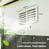 Metal Garden Shed Sloped Roof Lockable Double Door 2.8 x 3.45 x 2.01m Grey