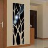 Modern Acrylic Mirror Wall Sticker Detachable Decal Art Mural Wall Sticker Home Room DIY Decor Tree