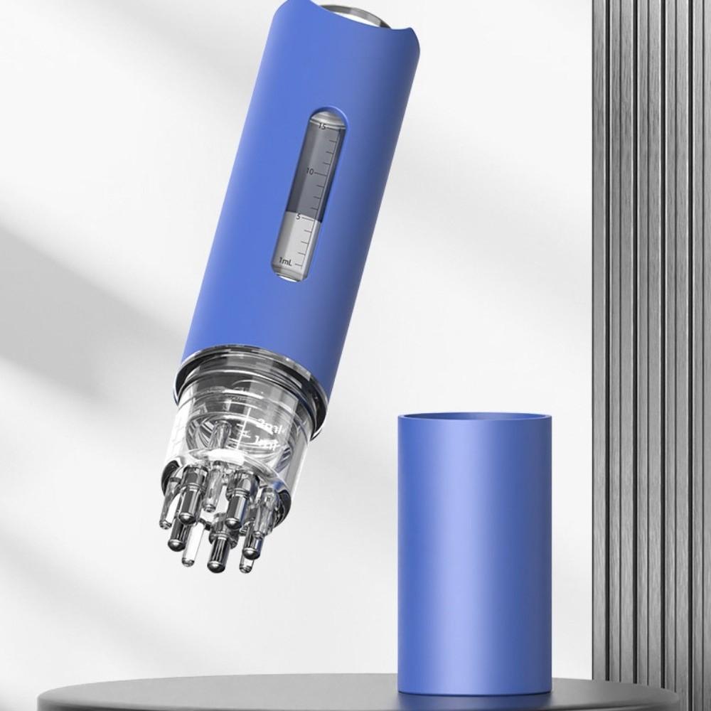 Роликовый аппликатор для кожи головы, расческа, точная шкала, направляющий массажер для эфирного масла, бьюти-рутина