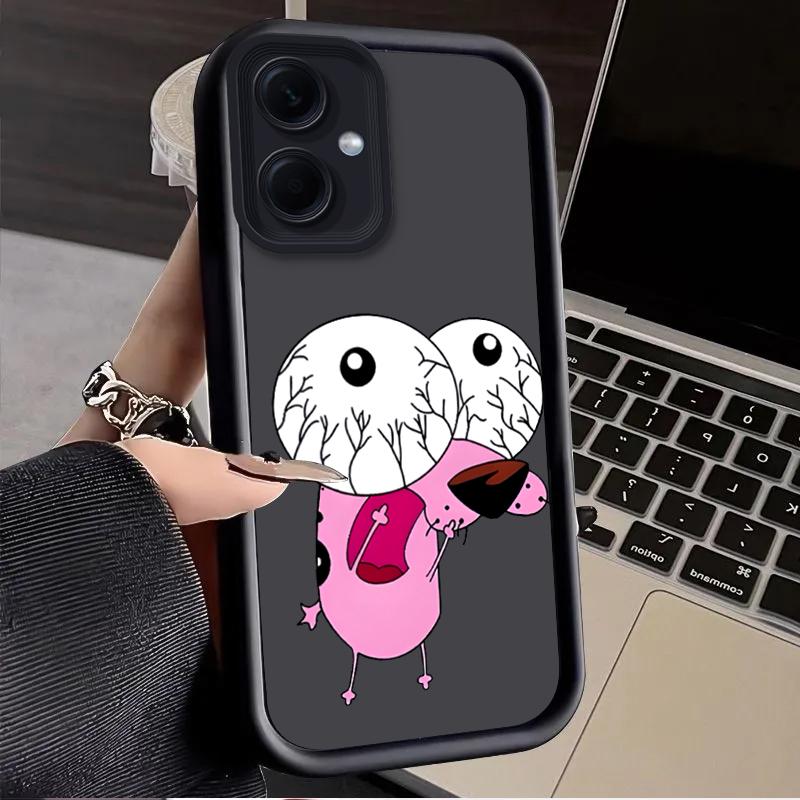 Courage The Cowardly Dog Case for Xiaomi Redmi Note 13 12 Pro Plus 4G 5G 13C 12C Turbo 11 11S 10 10S 9 10A 10C 9C A2 A1 Cover
