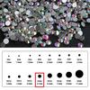1Pack Mixed Size Flatback AB Nail Rhinestone Nail Art Decoration SS6-SS40Pack