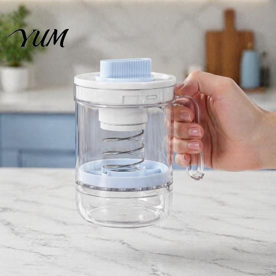 Reusable Yogurt Strainer Cloth Greek Strainer, Spiral Pressing Structure Making Kit, Effective Separation Healthy Dessert Maker of Whey Presser, Thick
