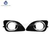Car Front Fog Light Cover Lower Bumper Black Foglight Hole Grilles Decoration Bezel Fit For Toyota Camry 2009 2010 2011