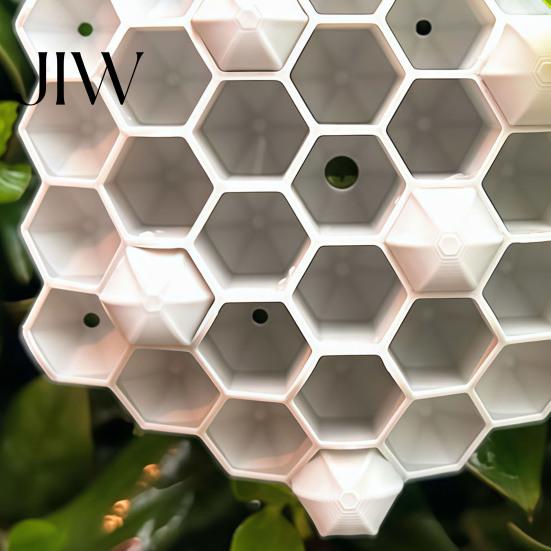 Outdoor Fake Wasp Nest 3D Printed Realistic Red Hornet Decoy Nest, Weatherproof Physical Deterrent, Prop Chemical-Free Hanging for Eaves Trees