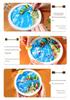 Комплект DIY Craft: Текстурная картина из глины, кремового клея, на круглой тарелке и в фоторамке для творческих подарков детям
