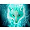 5D DIY Алмазная картина Волк Животное Алмазная вышивка Крестом Горный хрусталь Украшение дома