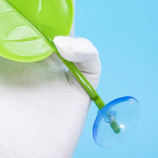 3 Pcs Turtle Basking Platform Leaf Shape Bearded Dragon Basking Platform with Suction Cups Tree Frog Tank Accessories for Leopard Gecko Tank Decor