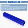 X AUTOHAUX Silicone Hose, Silicone Tube, Intercooler, Turbo, Intake Pipe, Ragator Hose, Blue, Length
