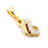 [F6347] - Позолоченный кулон «Скрипичный ключ»