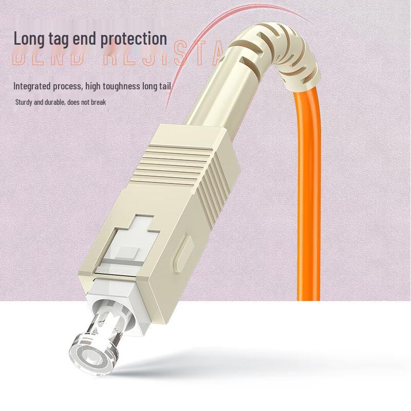 SAMZHE SC-FC Multimode Duplex Fiber Optic Patch Cable