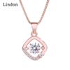 Lindon Women Necklace Pendant Copper Alloy Zircon Fashion Gift