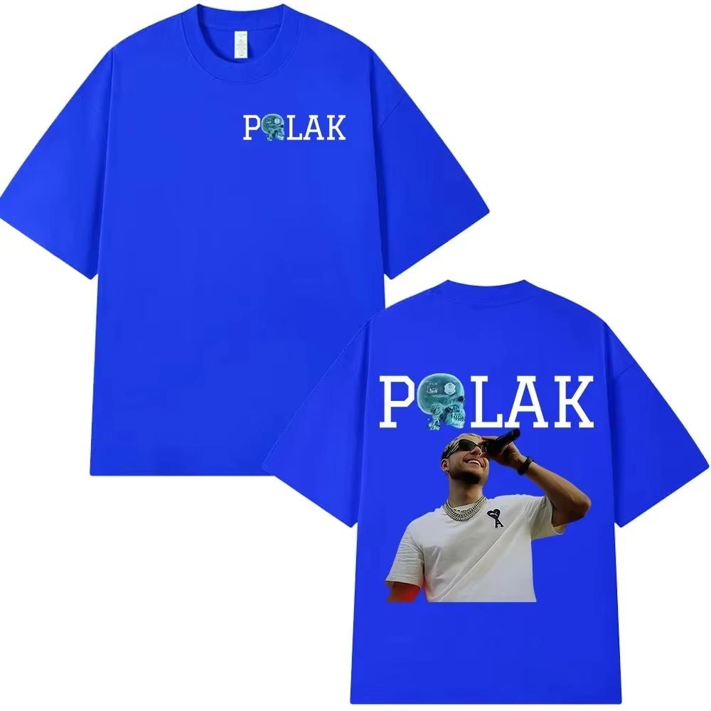 Rapper PLKs profile picture on a music Tshirt 2026 new style unisex hiphop shirt Pure cotton allseason streetwear Tshirt
