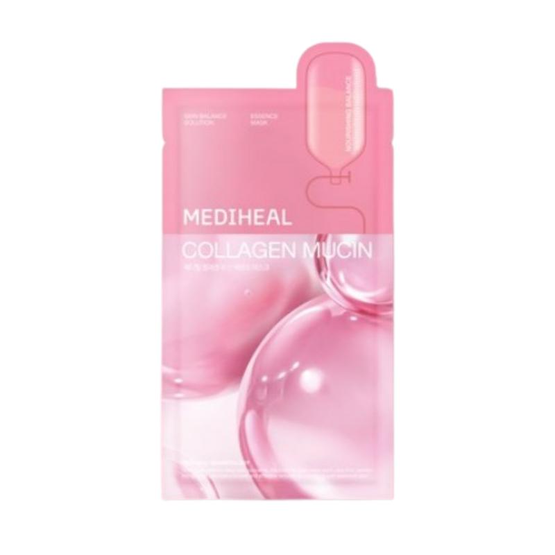 Mediheal Коллагеновая муциновая эссенция-маска 15 листов
