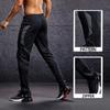 Men's Jogging Pants With Zip Pockets Football Training Pants Casual Basketball Sports Trousers Loose Sweatpants
