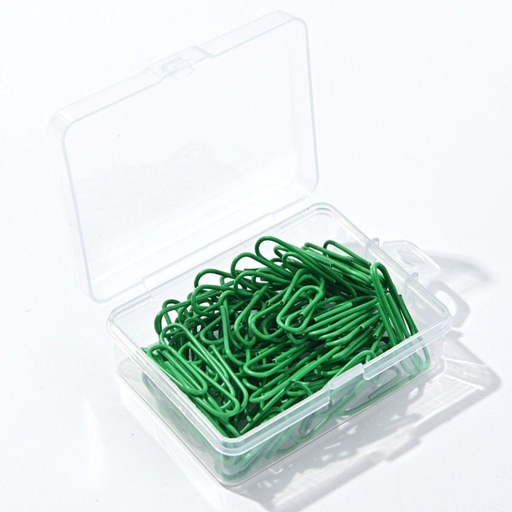 50PCS Zinc Zinc Alloy Bookmark Clip Creative Binder Clamps Mini Metal Paper Clips  School