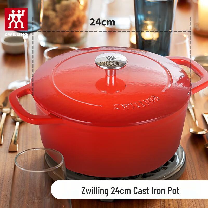 Zwilling Круглая кастрюля для тушения из нержавеющей стали 316