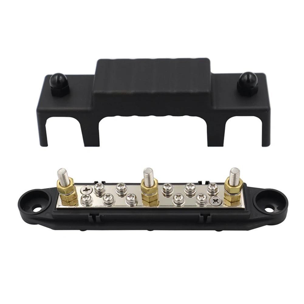 M8 Bus Bar Box Board 48V 300A 4-канальная шина высокого тока кабельный органайзер коробка лодка Auto Max Connection усилитель мощности корпус детали