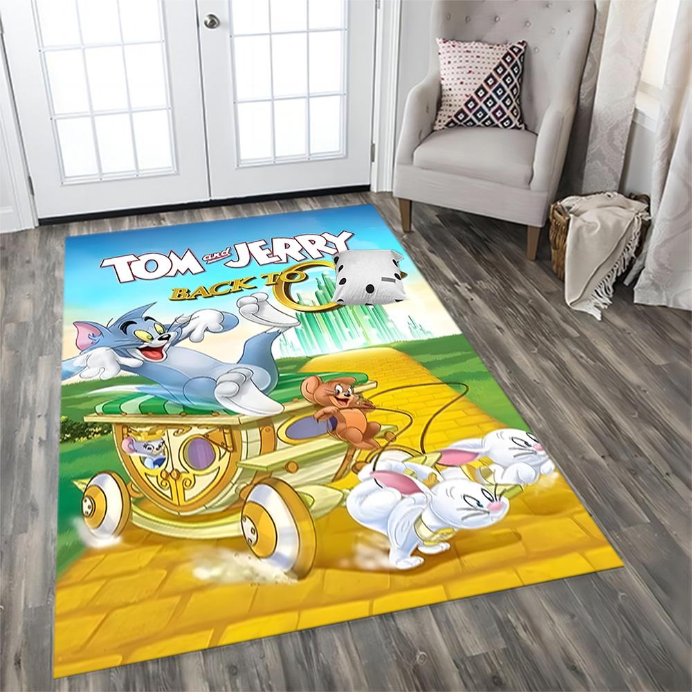 Tom And Jerry Adventure for Living Room rug, Bedroom, Study Room, Hallway Decoration, Perfect for Home Decoration or Holiday Gifts