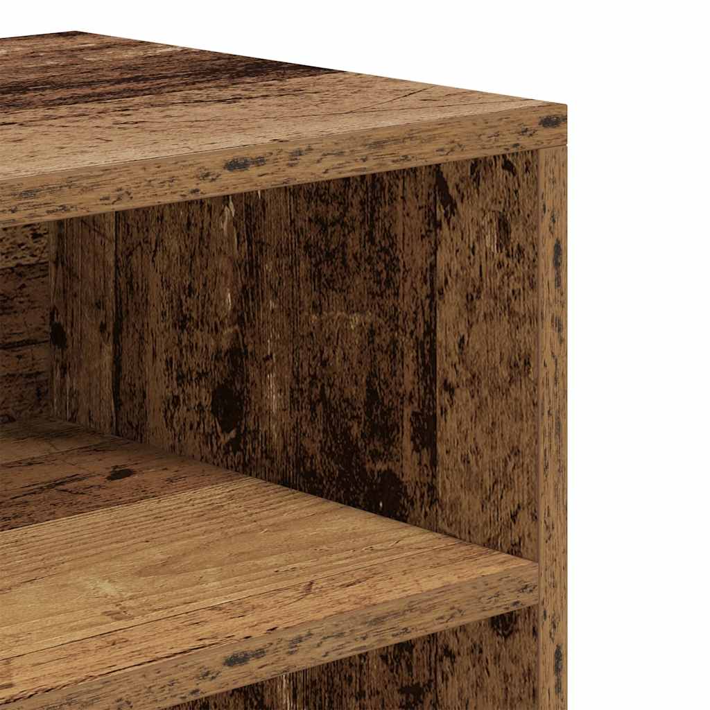 Bookshelf Vintage Wood Look 60 x 30 x 71.5 cm Engineered Wood