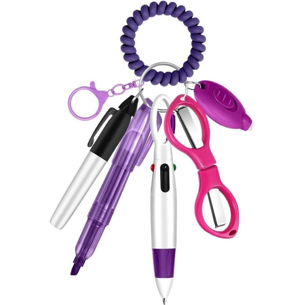 Portable Nurse Badge Set Lanyard Keychain Nurse Badge Clip Accessory New Nurse Pen Pack Gift