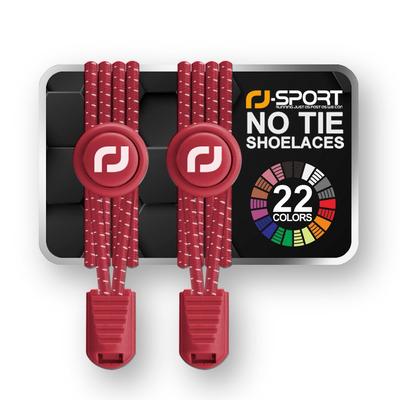 Резиновые шнурки для эластичных шнурков «Легко надеваются» избавляют от разочарования из-за того, что легко развязываются. Легко надеваются и снимаются. Подходят для детей и пожилых людей. Красные и RJ-Sport