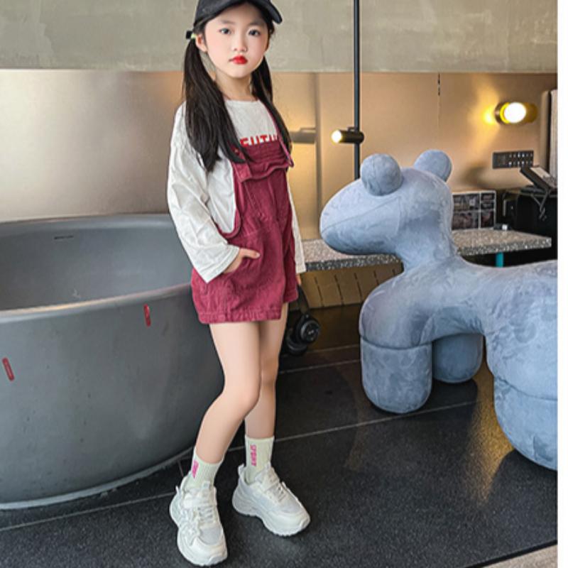 New Spring Girls' Comfortable Wear-Resistant Soft Sole Sneakers Breathable Mesh Outdoor Running Shoes