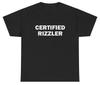 Certified Rizzler T Shirt Funny Gen Z Rizz Oddly Specific Dank Meme Humor Tee