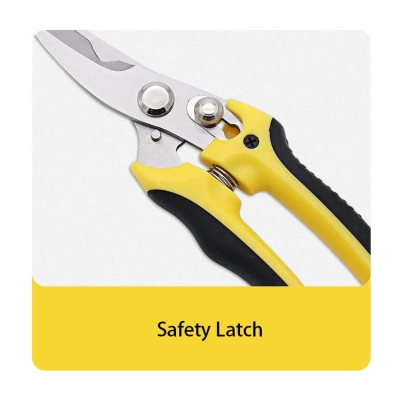 Нержавеющая сталь острые лезвия обходные секаторы растения бонсай редкие ветки инструменты бытовые труборез садовые ножницы