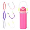 Silicone Ring Strap Water Bottle Sling Holder DIY Water Bottle Handle for Owala Water Bottle