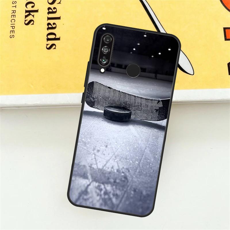 Клюшка и Шайба Для Huawei Nova 12i 7i 8i 11i Y73 Y72 Y61 Y91 Y90 Y70 Y60 9 10 SE 11 Pro P30 P40 Lite Чехол